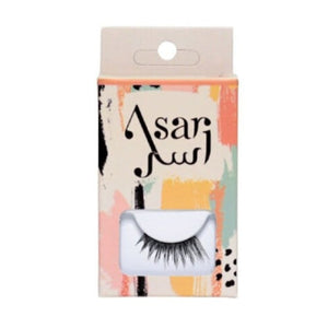 Asar false eyelashes 5 one layer