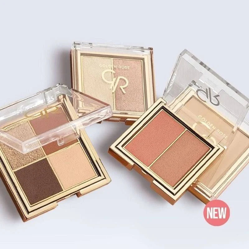 Golden Rose Iconic Duo Soft Blusher – Two-Tone Radiant Blush Palette