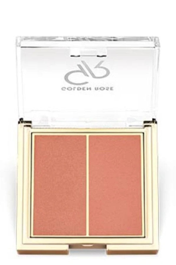 Golden Rose Iconic Duo Soft Blusher – Two-Tone Radiant Blush Palette