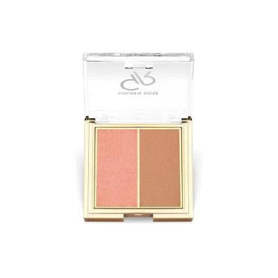Golden Rose Iconic Duo Soft Blusher – Two-Tone Radiant Blush Palette