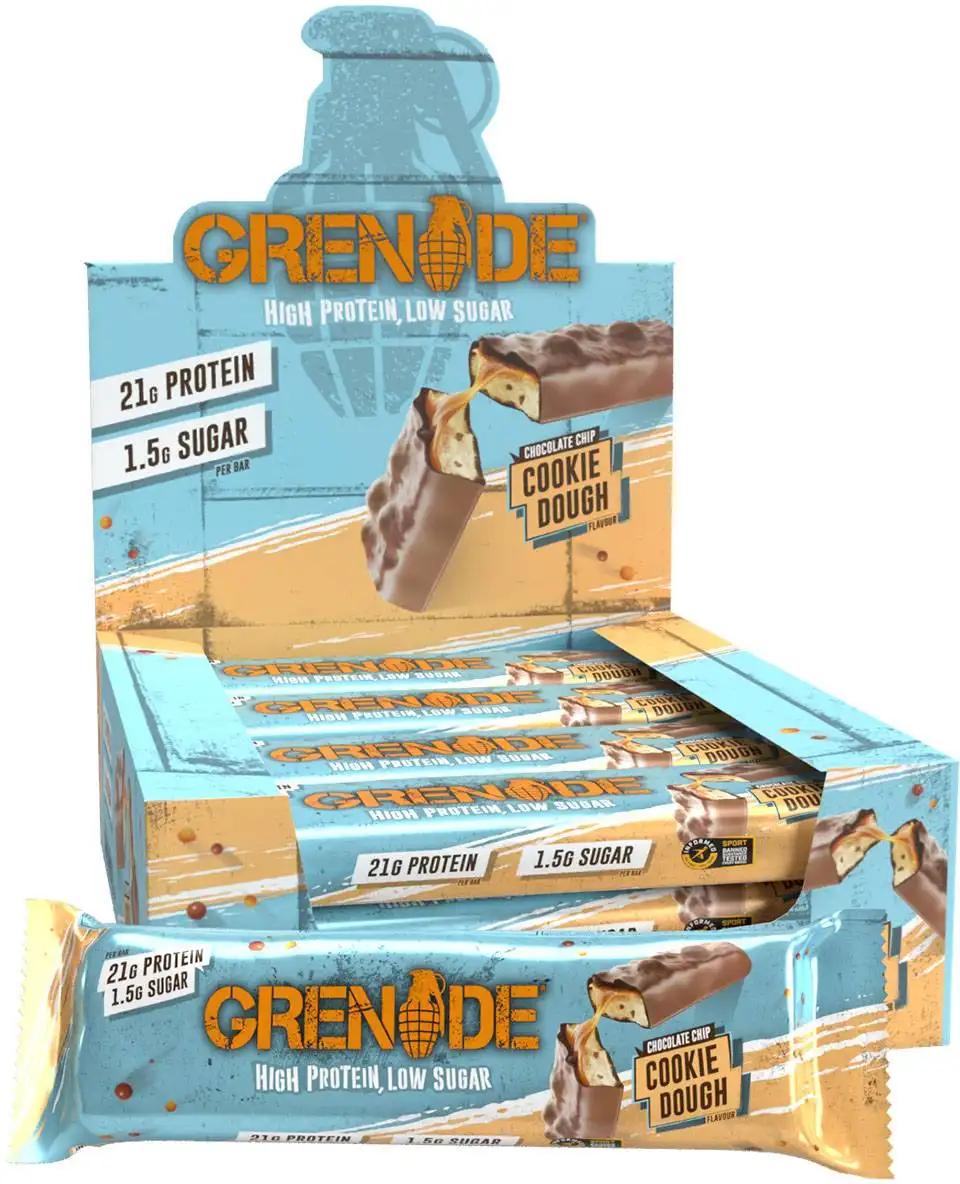 Grenade Carb Killa High Protein Bar- Chocolate Chip Cookie Dough