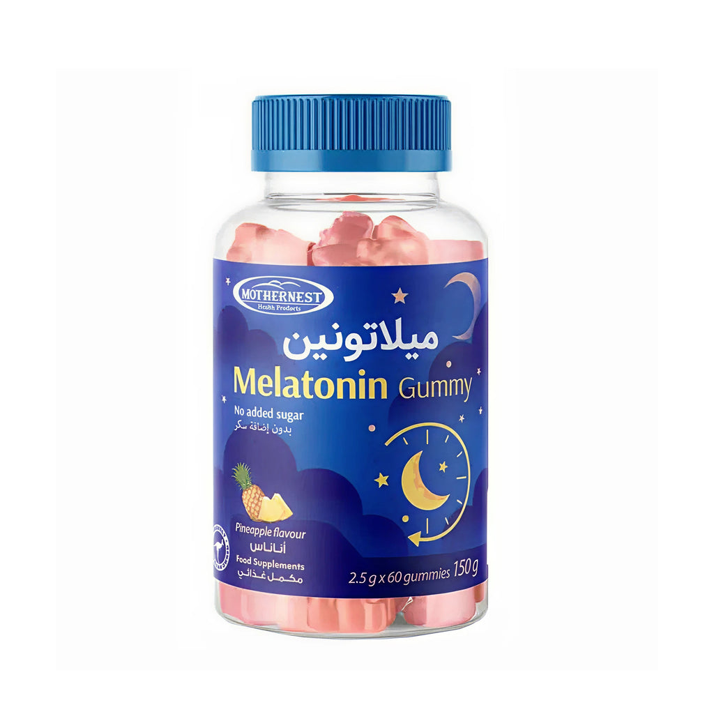 Mothernest Melatonin Gummies Pineapple Flavor 60 Pieces (150g)