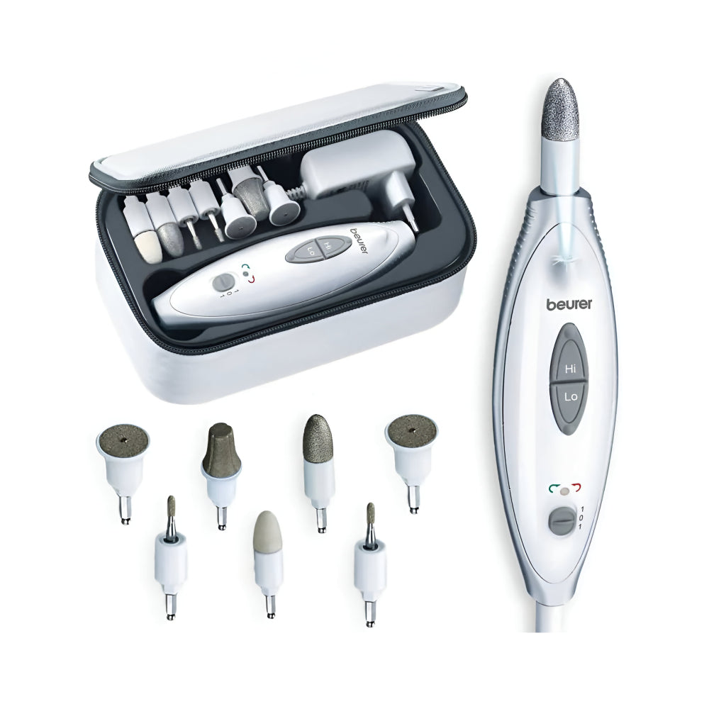 Beurer nail care set 11pc mp 41 manicure and pedicure