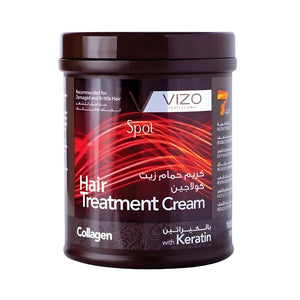 Vizo hair hot oil 1000ml spot with collagen and keratin
