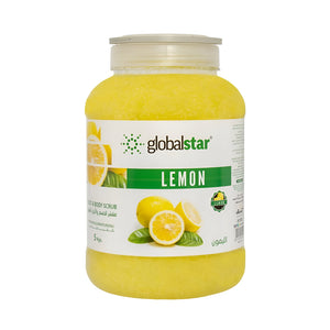 Global star foot & body scrub 5l with lemon