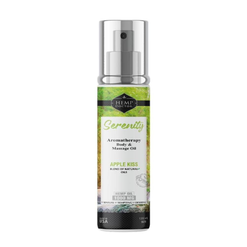 Hemp Doctor Massage Oil 120ml Body With Apple Scent