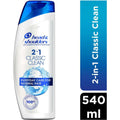 Head and Shoulders Shampoo 2 in 1 Classic Clean540 ml