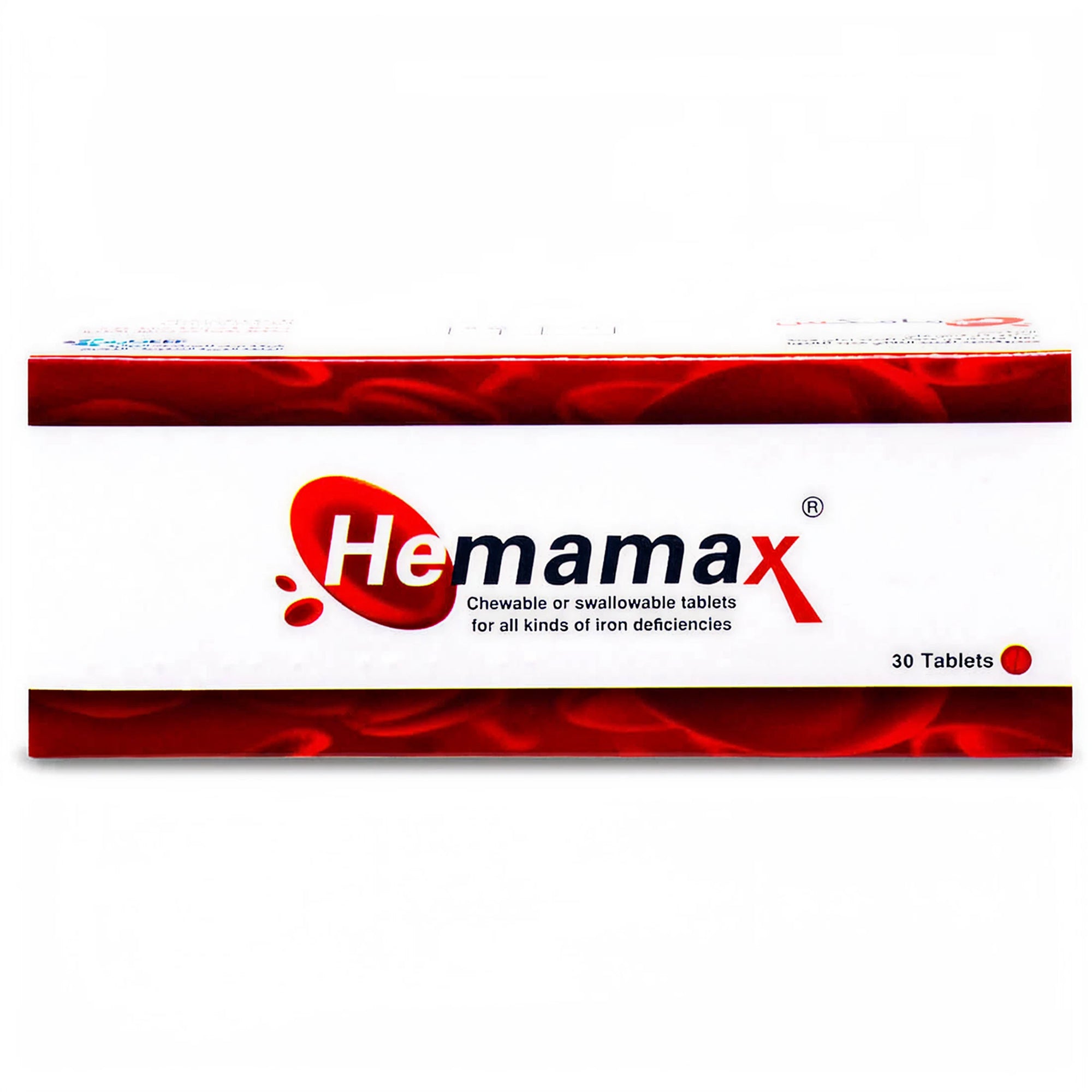 Hemamax Iron & Folic Acid 30 Tablets - Hemoglobin Support Supplement