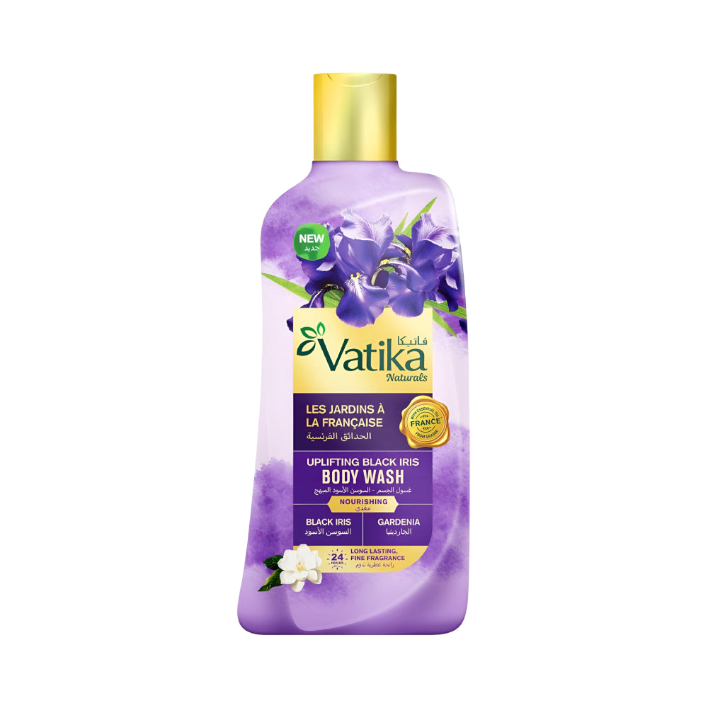 Vatika Body Wash 250ml With Black Iris Flower