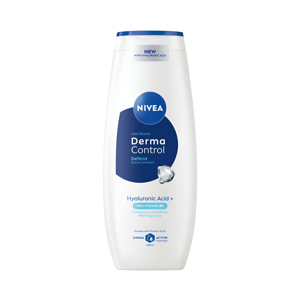 Nivea Shower Gel 500ml Derma Control Defend Extra Comfort