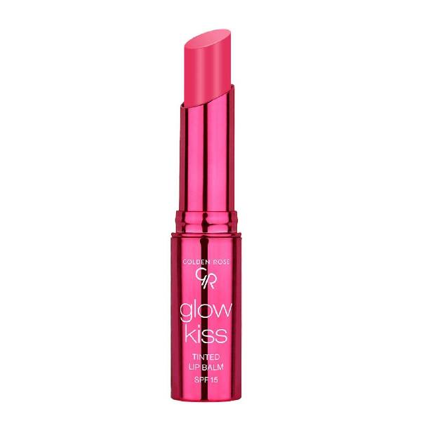 Golden rose lip color glow kiss 03 with pink berry