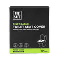 Pee Safe Toilet Seat Cover 10pc For Protection Against Germs