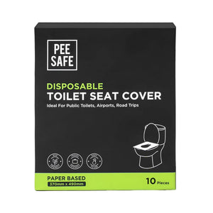 Pee Safe Toilet Seat Cover 10pc For Protection Against Germs
