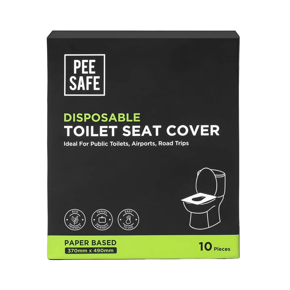 Pee Safe Toilet Seat Cover 10pc For Protection Against Germs