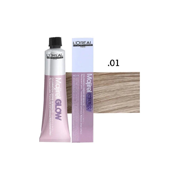 Loreal professionnel hair color 50ml majirel 0.01 glow