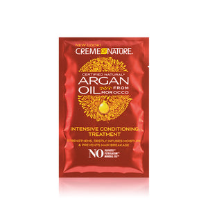 Creme of nature hair mask 52ml argan oil intensive conditioning treatment