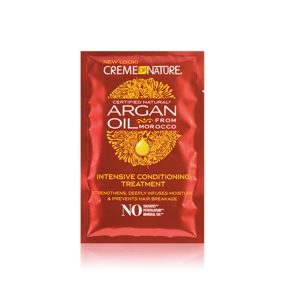Creme of nature hair mask 52ml argan oil intensive conditioning treatment