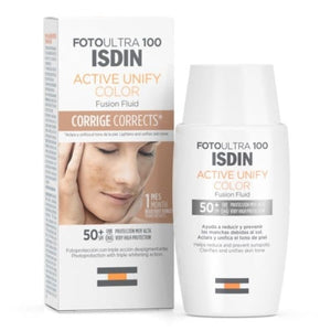Isdin fluid sunscreen 50ml fotoultra spf 50+ unify color