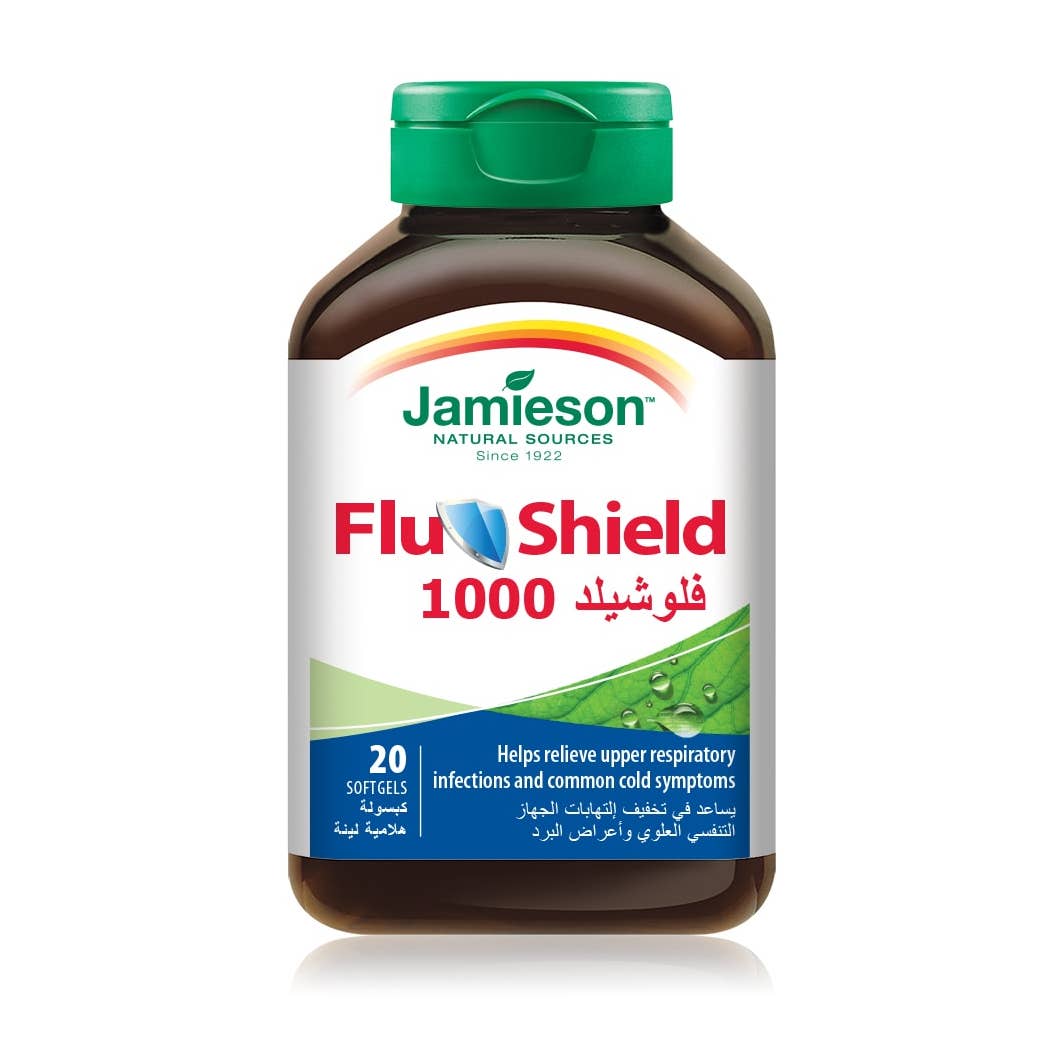 Jamieson flu shield echinacea 1000 mg 20 softgels