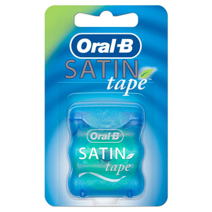Oral b satin tape dental floss 25m mint