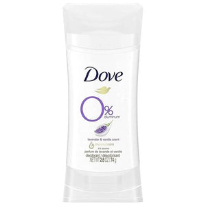 Dove 0 Aluminum Lavender Vanilla Deodorant 74 g