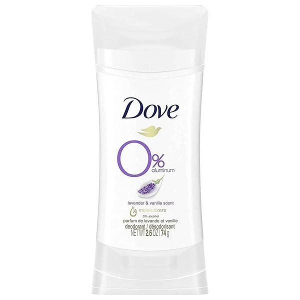 Dove 0 Aluminum Lavender Vanilla Deodorant 74 g