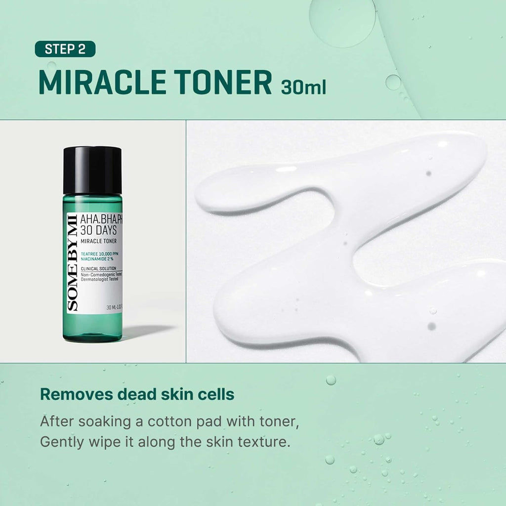 Some By Mi Miracle SOS Days Skincare Set – Clear Skin Care