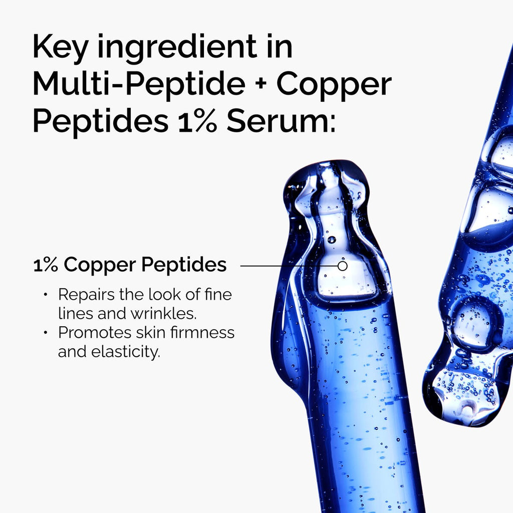 The Ordinary Multi-Peptide + Copper Peptides 1% Serum - Anti-Aging Firming Treatment 30ml