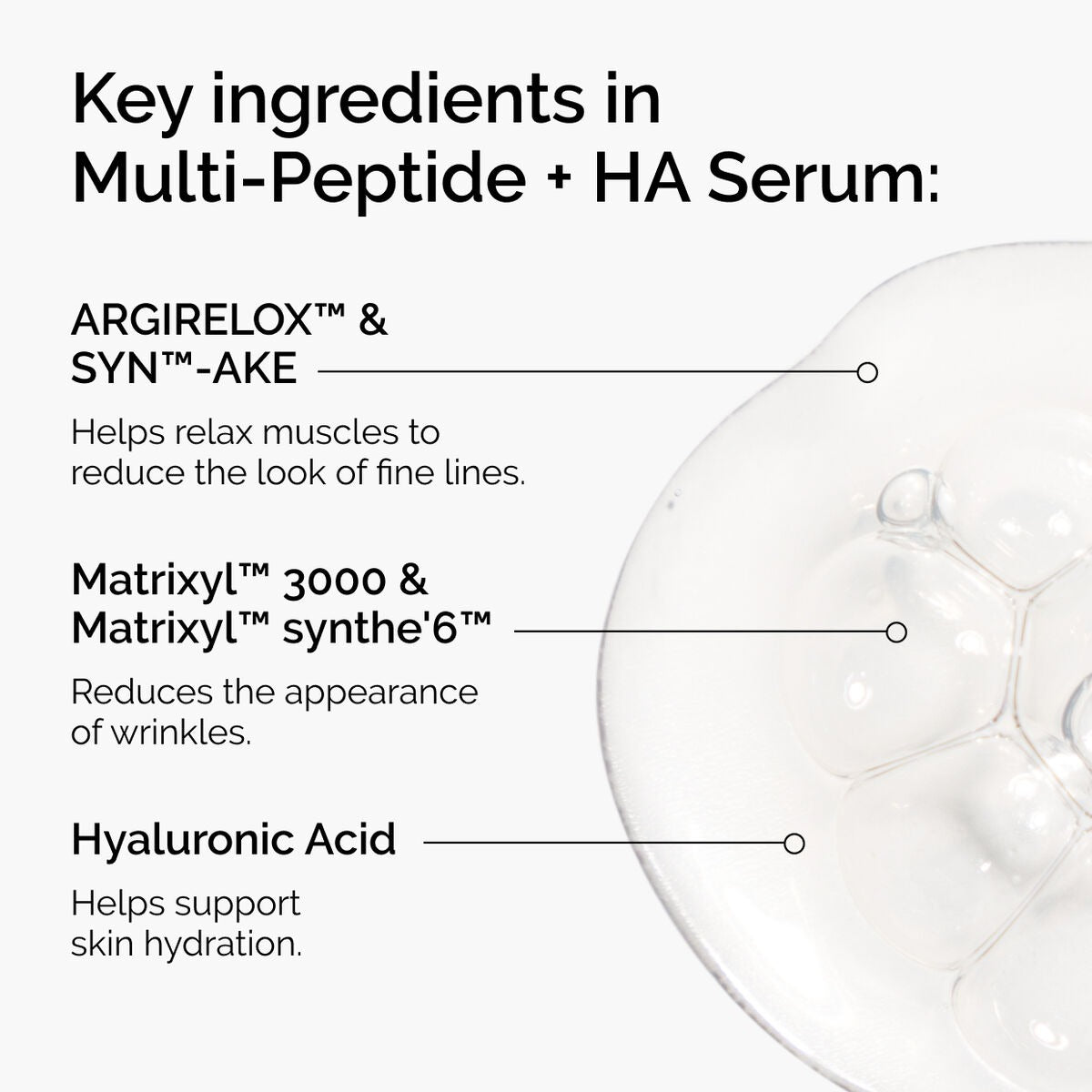 The Ordinary Multi-Peptide + HA Serum Anti-Aging Firmness Treatment 30ml
