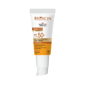 كريم شمس ملون Bioxcin SPF 50+ للبشرة الجافة والعادية - 50مل