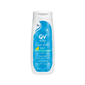 QV Baby 2-in-1 Shampoo & Conditioner Tear-Free Formula 500g