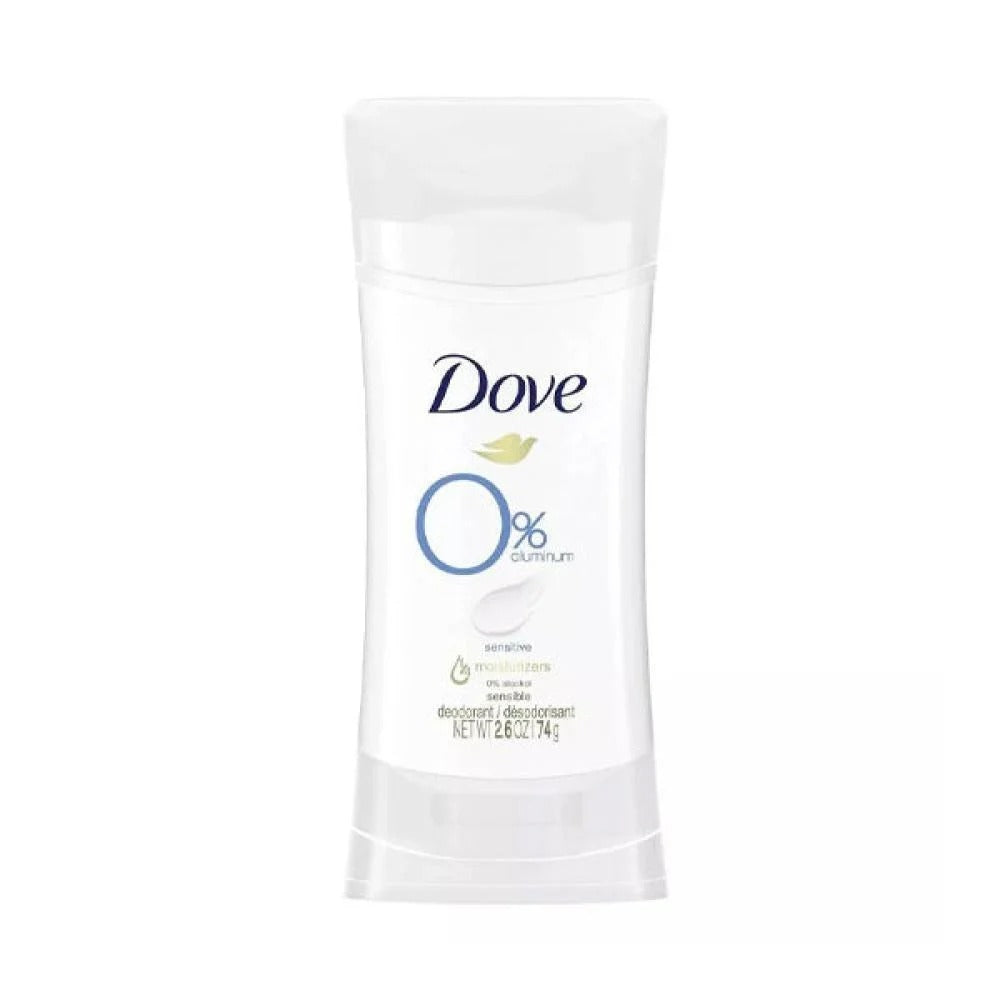 Dove 0% Aluminum Deodorant – Sensitive Skin (74 g)