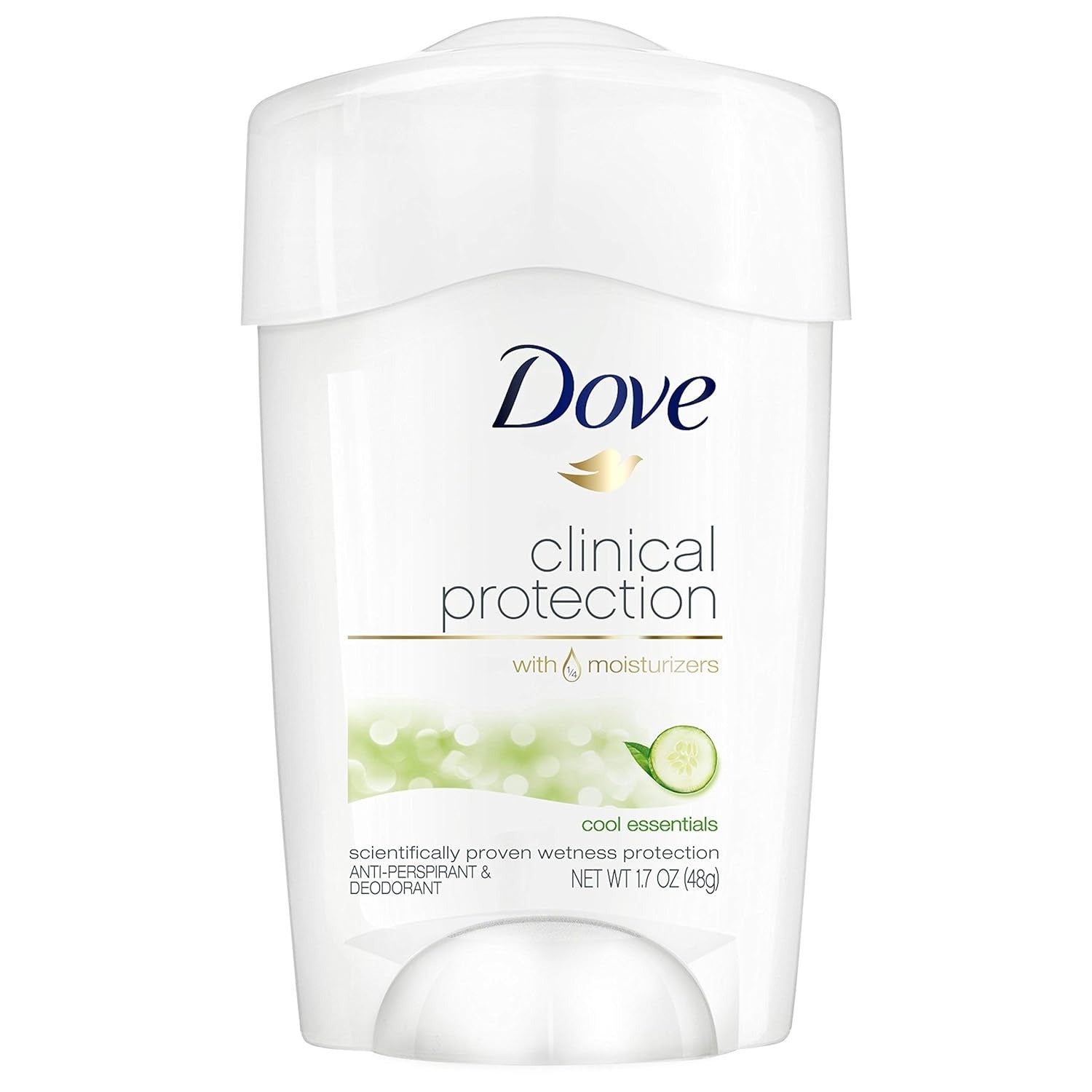 Dove Clinical Protection Cool Essentials Antiperspirant Deodorant 48 g