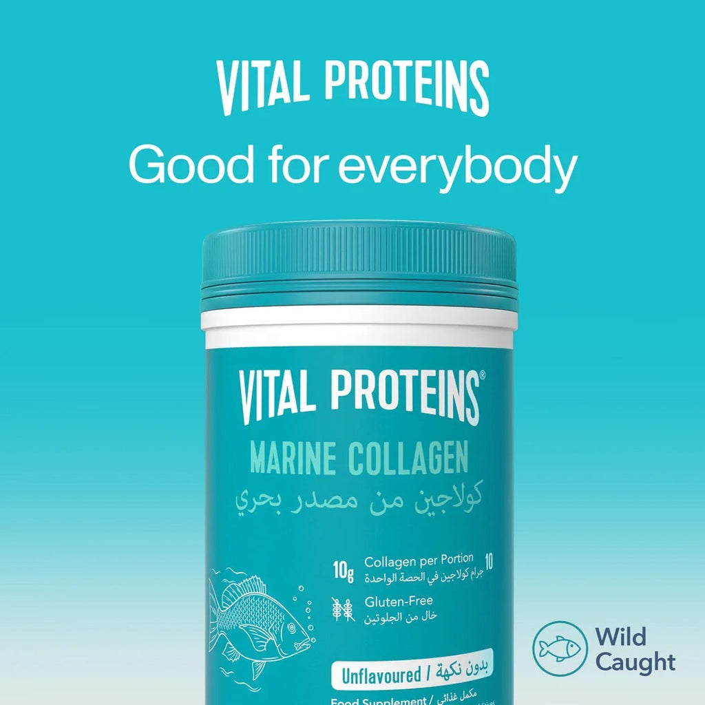 Vital Proteins Marine Collagen, 221 g, Unflavored Fish-Based Food Supplement Powder