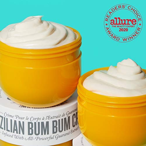 Sol de Janeiro Brazilian Bum Bum Cream - Firming Body Moisturizer with Guarana & Coconut Oil