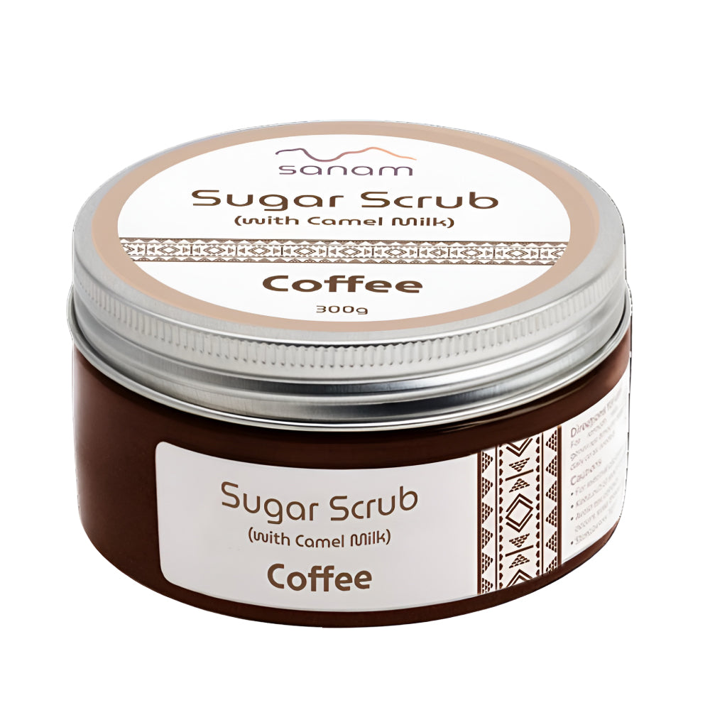 Sanam Body Scrub 300g With Coffee And Camel Milk Extract