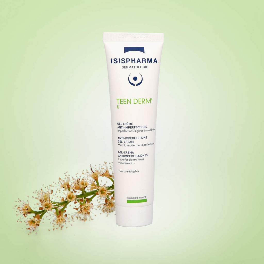 Isispharma Teen Derm K – سيروم مطفئ للإشراق للوجه 30ml