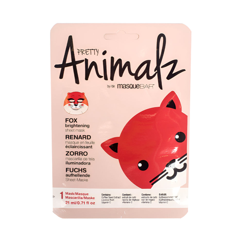 Masque Bar Face Mask 21ml Pretty Animalz By Fox