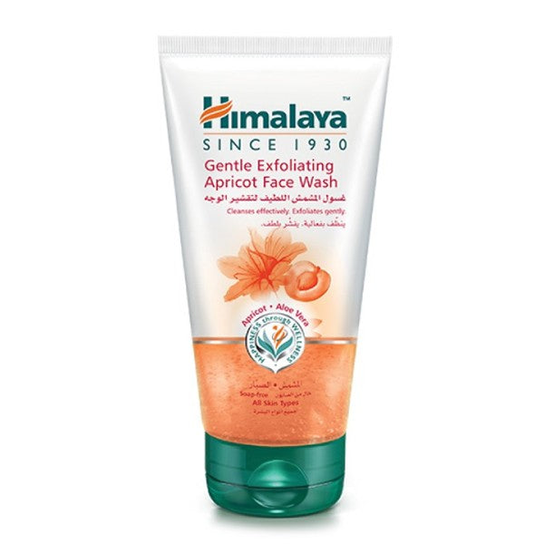 Himalaya Face Wash 150ml Gentle Apricot For Exfoliation
