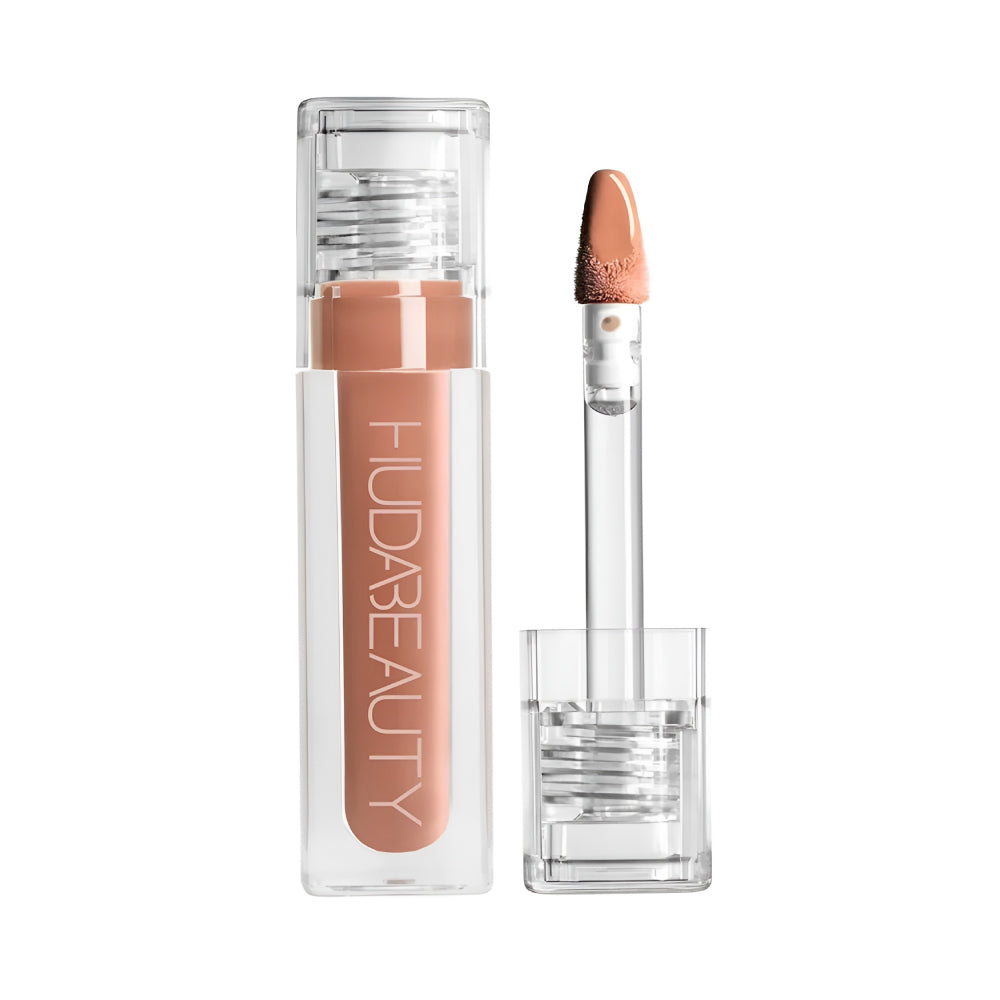 Huda Beauty Lip Gloss Faux Filler Extra Shine Honey