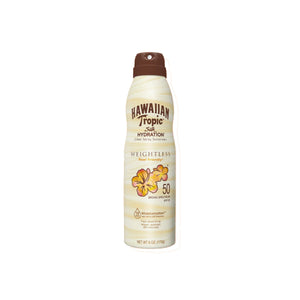 Hawaiian Tropic Sun Spray 177ml Weightless Hydration SPF 50