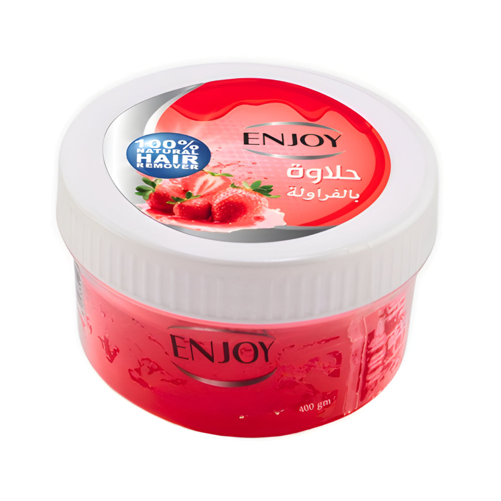 Enjoy Hair Removal Wax 400ml With Strawberry