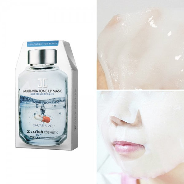 Jayjun قناع الوجه 25ml ماسك تفتيح البشرة متعدد الفيتامينات
