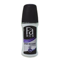 Fa deodorant roll on 50ml man sports recharge