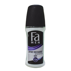 Fa deodorant roll on 50ml man sports recharge