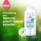 بودرة جونسون بيبي - نشا الذرة الطبيعي مع الصبار و Vitamin E بحجم 200 غرام