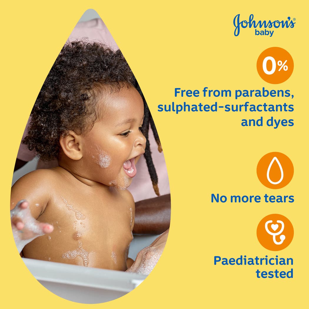 Johnson's Baby Head to Toe Body Wash – Gentle Tear-Free Cleanser