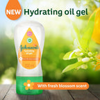 Johnson's Baby Oil Gel – مرطب بعطر زهري منعش، 6.5 أونصة
