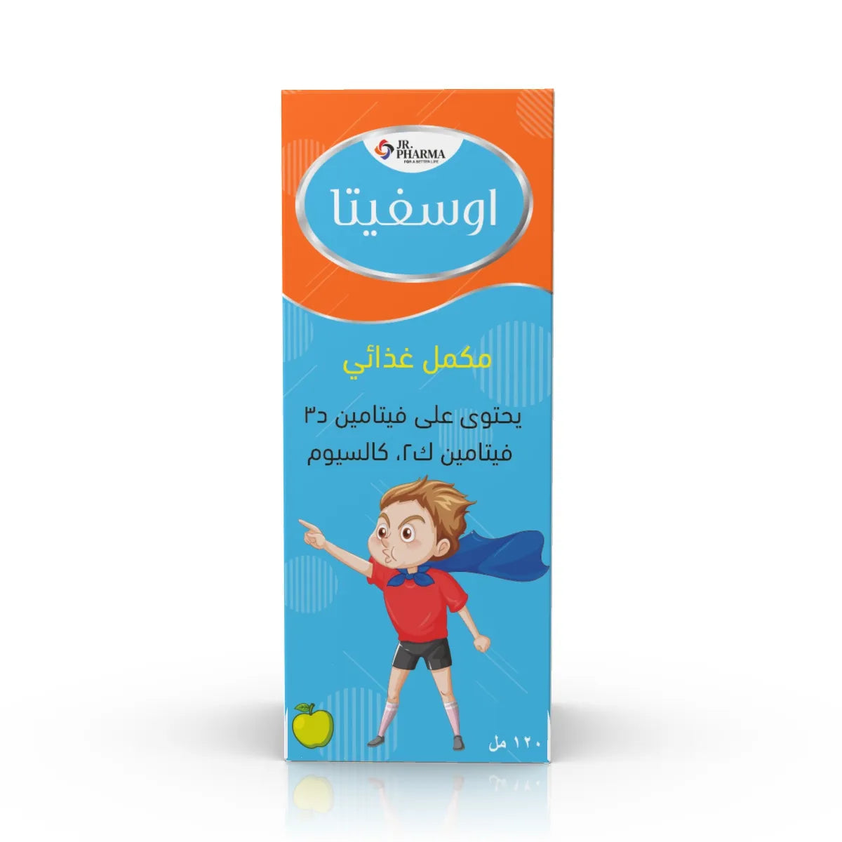 Jr Pharma Osvita Vitamin D3 K2 Calcium Syrup 120 ML
