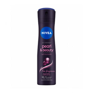 Nivea deodorant spray 150 ml pearl beauty black for women